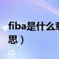 fiba是什么意思英语单词大全（fiba是什么意思）