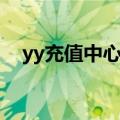 yy充值中心官网首页（yy个人中心登录）