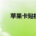 苹果卡贴机无服务怎么办（苹果卡贴）