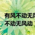 有风不动无风动不动无风动有风打一物（有风不动无风动）