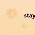 stay音译歌词（stay音译）