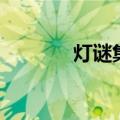 灯谜集锦手抄报（灯谜集锦）
