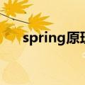 spring原理和实现机制（spring原理）