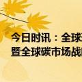 今日时讯：全球环境基金（GEF）零碳交易生态系统发布会暨全球碳市场战略发展研讨会胜利召开