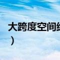 大跨度空间结构有哪些类型（大跨度空间结构）