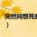 突然间想死感觉活着没意思（感觉活着没意思）