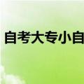 自考大专小自考多少钱（自考大专要多少钱）