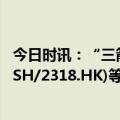 今日时讯：“三箭齐发”房地产释放最强音，平安(601318.SH/2318.HK)等保险股大涨背后逻辑何在？