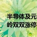 半导体及元件概念拉升走强 立昂微、上海贝岭双双涨停