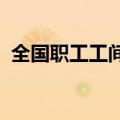 全国职工工间操展演暨太极拳交流大赛开赛