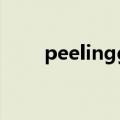 peelinggel是洗面奶吗（peeling）