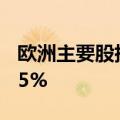 欧洲主要股指集体收跌 德国DAX30指数跌0.5%
