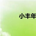 小丰年理财最新消息（小丰年）