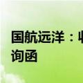 国航远洋：收到北京证券交易所下发的年报问询函