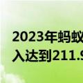 2023年蚂蚁集团积极拥抱AI浪潮 年度研发投入达到211.9亿元