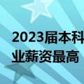2023届本科生月均收入6050元：信息安全专业薪资最高