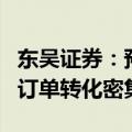 东吴证券：预计低空经济产业后续迎来政策向订单转化密集期
