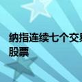 纳指连续七个交易日续创收盘新高 英伟达成为全球最高市值股票