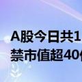 A股今日共15家公司限售股解禁，宝明科技解禁市值超40亿元