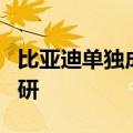 比亚迪单独成立天璇开发部，意在加码智驾自研