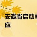 安徽省启动重大气象灾害（暴雨）Ⅳ级应急响应