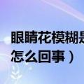 眼睛花模糊是怎么回事年轻人（眼睛花模糊是怎么回事）