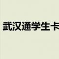 武汉通学生卡审核需要多久（武汉通学生卡）