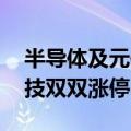 半导体及元件概念震荡走高 晶华微、气派科技双双涨停