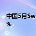 中国5月Swift人民币在全球支付中占比4.47%
