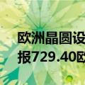 欧洲晶圆设备制造商ASM国际收涨5.31%，报729.40欧元
