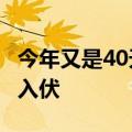 今年又是40天“加长版”伏天！预计7月15日入伏