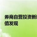 券商自营投资新时代：策略迭代与风险管理并重科技引领价值发现