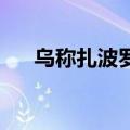 乌称扎波罗热地区遭俄军袭击 1人死亡