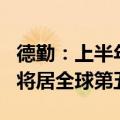 德勤：上半年A股IPO融资额降逾八成 上交所将居全球第五