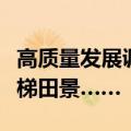 高质量发展调研行丨美如画！沉浸式打开凤堰梯田景……