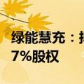绿能慧充：拟6270万元增资及收购中创航空57%股权