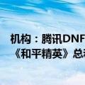 机构：腾讯DNF手游5月国内iOS市场收入已超《王者荣耀》《和平精英》总和