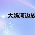 大妈河边放生鱼&#32;小伙全捞走