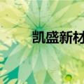 凯盛新材：募投项目延期至2026年