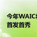 今年WAIC将有百款大模型展出 超50款产品首发首秀