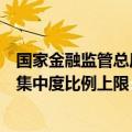 国家金融监管总局：将研究提高保险资金投资创业投资基金集中度比例上限