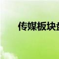 传媒板块盘初活跃 荣信文化涨超10%