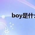 boy是什么意思（body是什么意思）