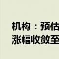 机构：预估第三季NAND Flash产品合约价涨幅收敛至5-10%