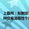 上期所：拟制定18项已上市期货品种业务细则，满足期货品种交易流程性个性化规定