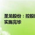 圣龙股份：控股股东及一致行动人减持700万股 减持计划已实施完毕
