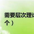 需要层次理论七个还是五个（需要层次理论七个）