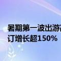 暑期第一波出游高峰将至：长线游占比七成以上，出境游预订增长超150%