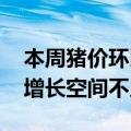 本周猪价环比下跌 机构称天气渐热需求持续增长空间不足