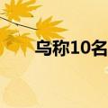 乌称10名乌克兰人通过换俘计划回国